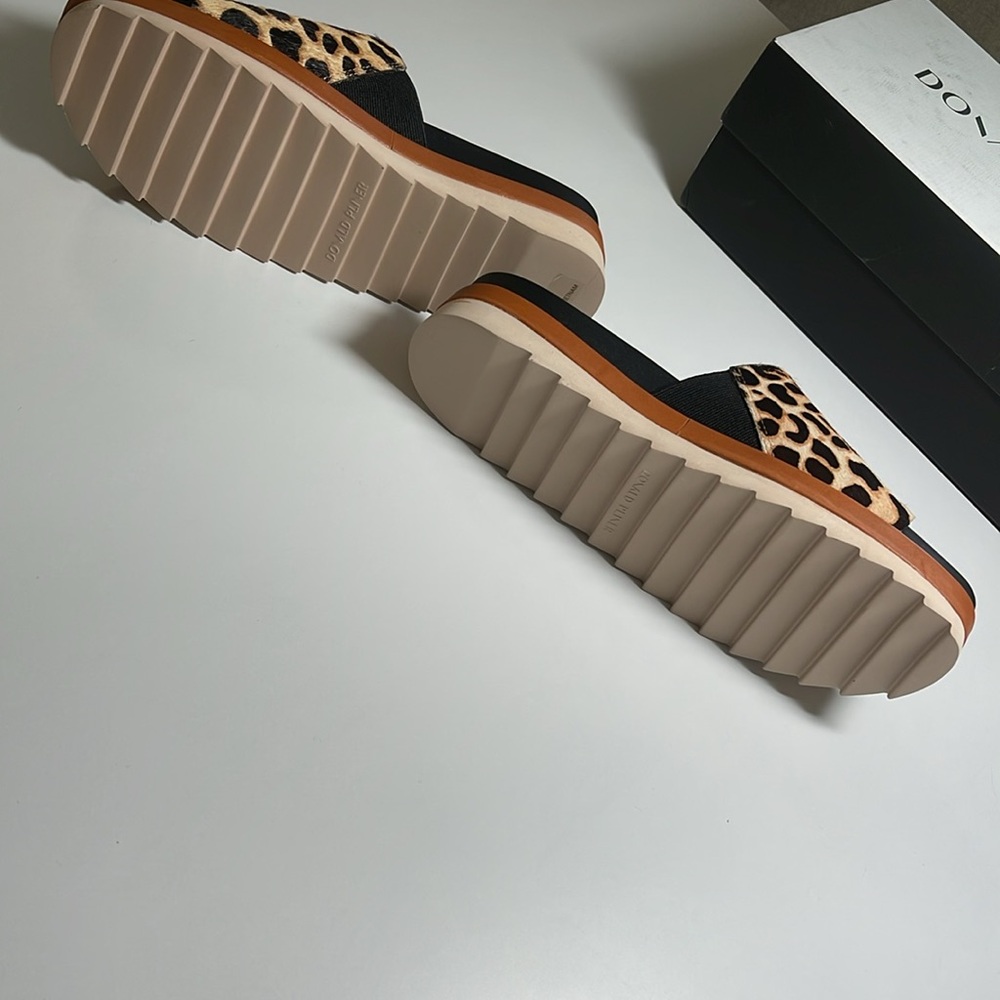 Donald j Pliner leopard calf hair sandals - Picture 9 of 10